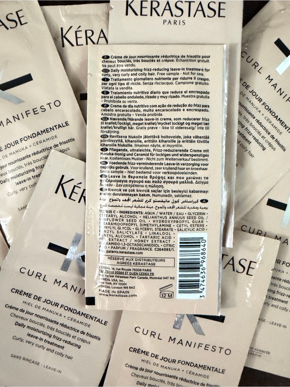 Kérastase Curl Manifesto Leave-In Cream Sachets - 10pk - Picture 2 of 3